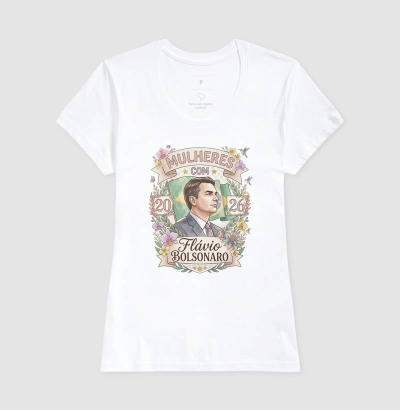 MULHERES COM FLÁVIO BOLSONARO