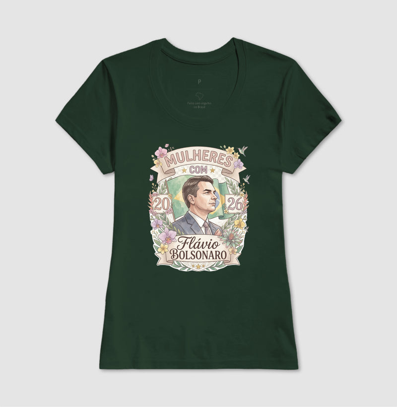 MULHERES COM FLÁVIO BOLSONARO
