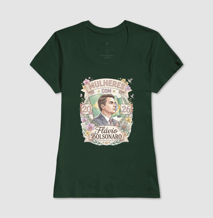 MULHERES COM FLÁVIO BOLSONARO
