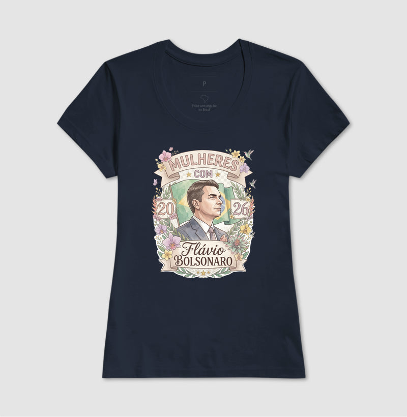 MULHERES COM FLÁVIO BOLSONARO