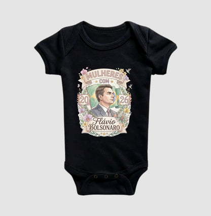 MULHERES COM FLÁVIO BOLSONARO