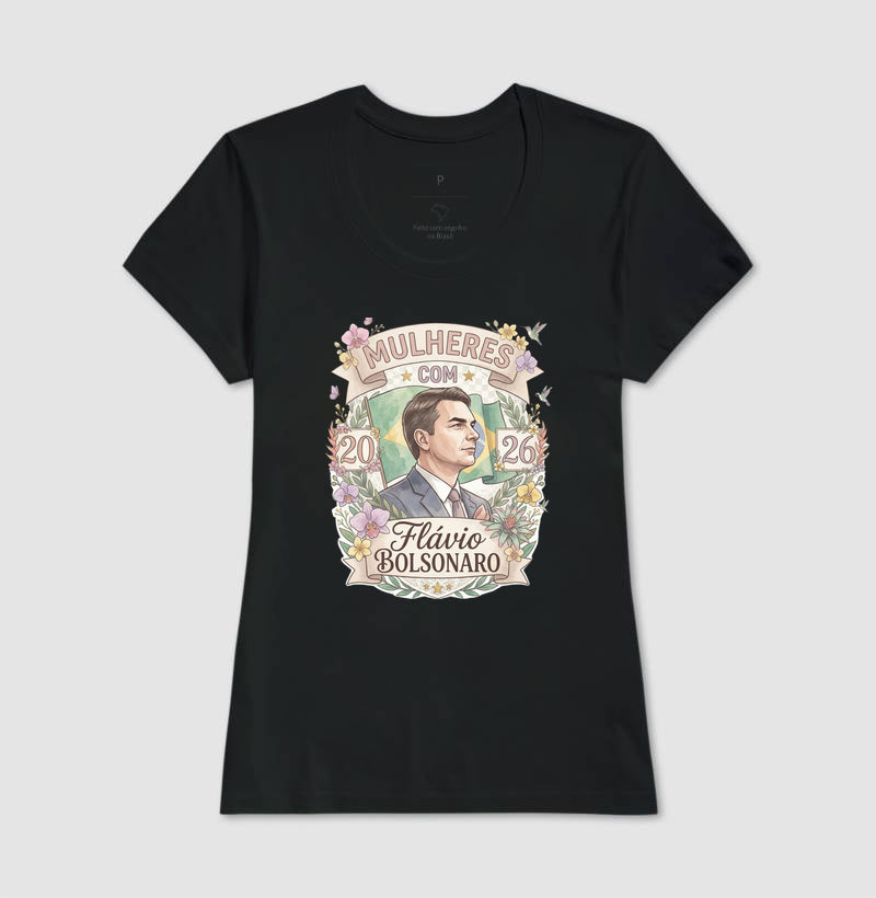 MULHERES COM FLÁVIO BOLSONARO